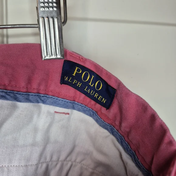 Polo by Ralph Lauren Pink Flat Front Shorts - Picture 5 of 6